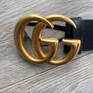 Gucci black belt